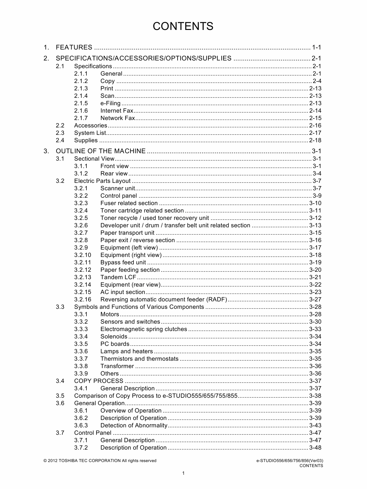 TOSHIBA e-STUDIO 556 656 756 856 SE Service Manual-2